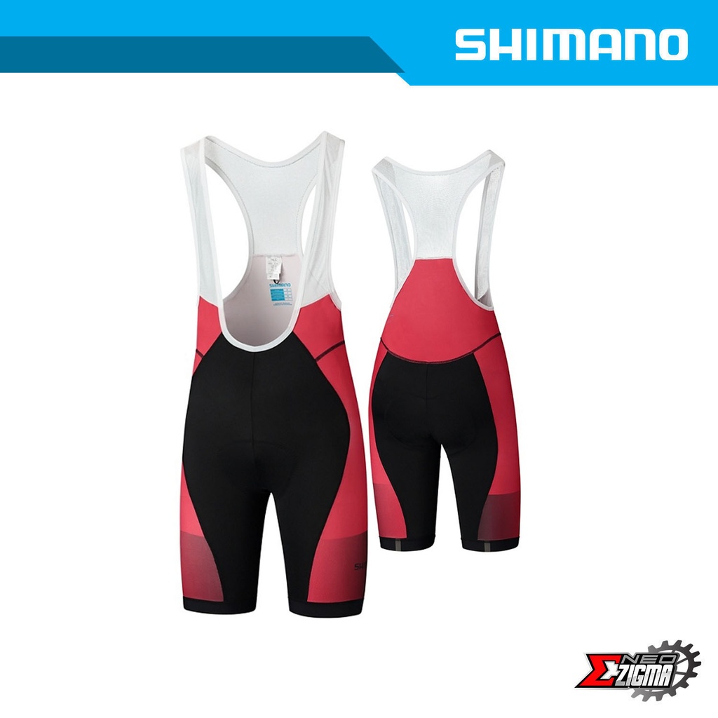 Cycling Bib Shorts Men SHIMANO SH Team Printed Neo Zigma